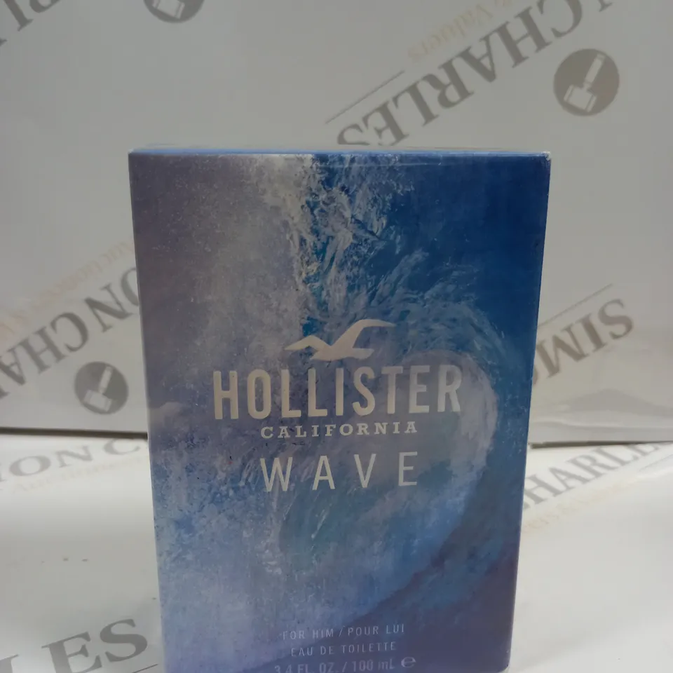 BOXED AND SEALED HOLLISTER CALIFORNIA WAVE FOR HIM EAU DE TOILETTE 100ML