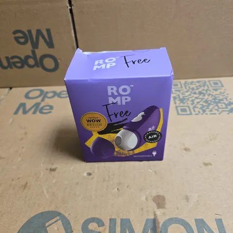 ROMP FREE CLITORAL STIMULATOR BOXED