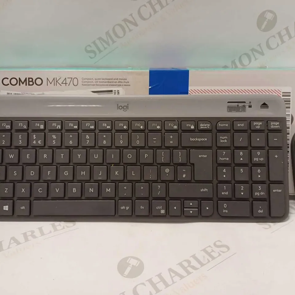 LOGITECH MK470 SLIM WIRELESS KEYBOARD & MOUSE