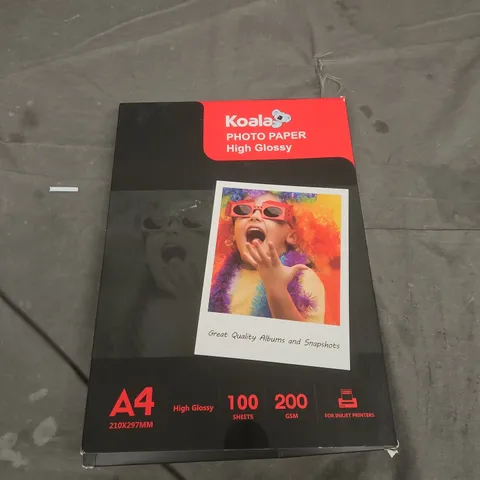 KOALA PHOTO PAPER HIGH GLOSSY A4 – 100 SHEETS, 200GSM