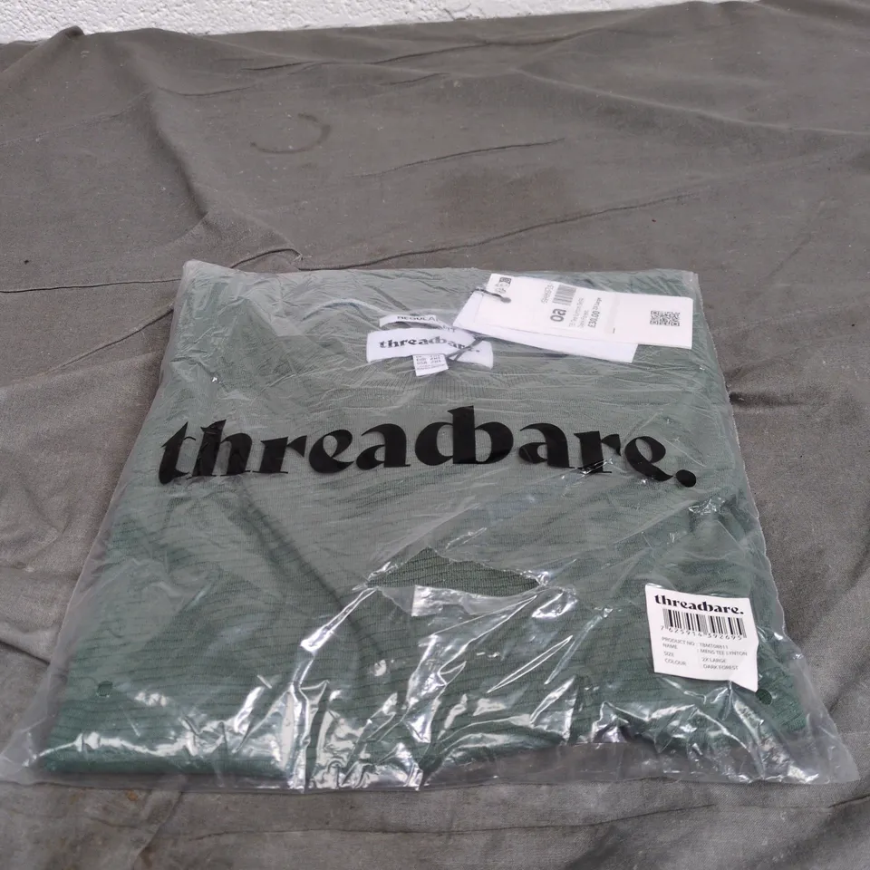 THREADBARE TEE LYNTON DARK FOREST 2XL BAGGED