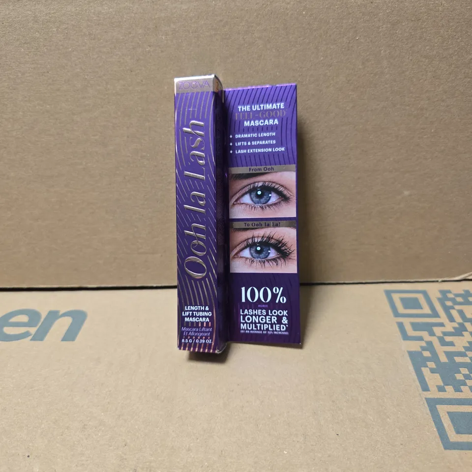 ZOEVA OOH LA LASH LENGTH AND LIFT TUBING MASCARA 8.5G BLACK