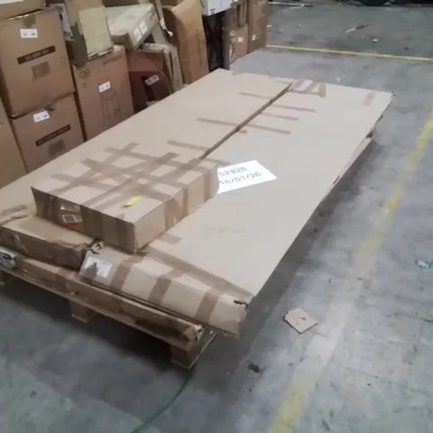 BOXED ISABELLA SLIDING WARDROBE DOUBLE MIRRORS (5 BOXES)