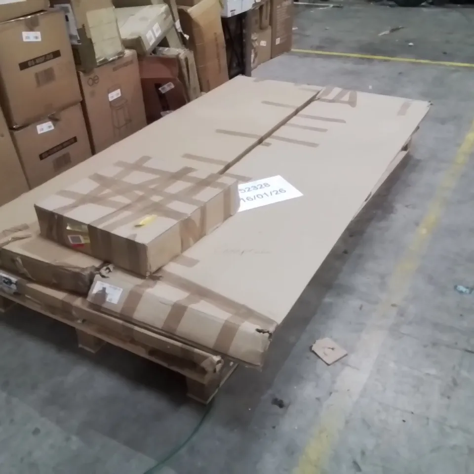 BOXED ISABELLA SLIDING WARDROBE DOUBLE MIRRORS (5 BOXES)