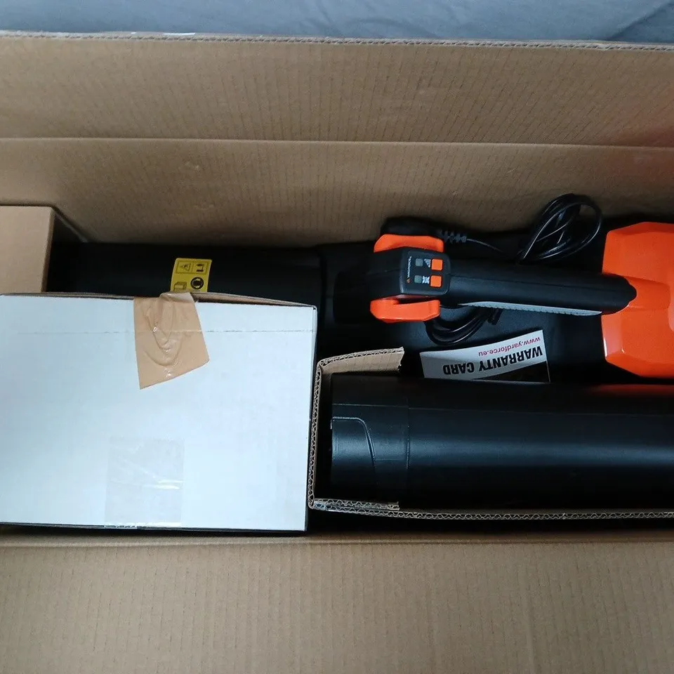 BOXED YARDFORCE CORDLESS BLOWER