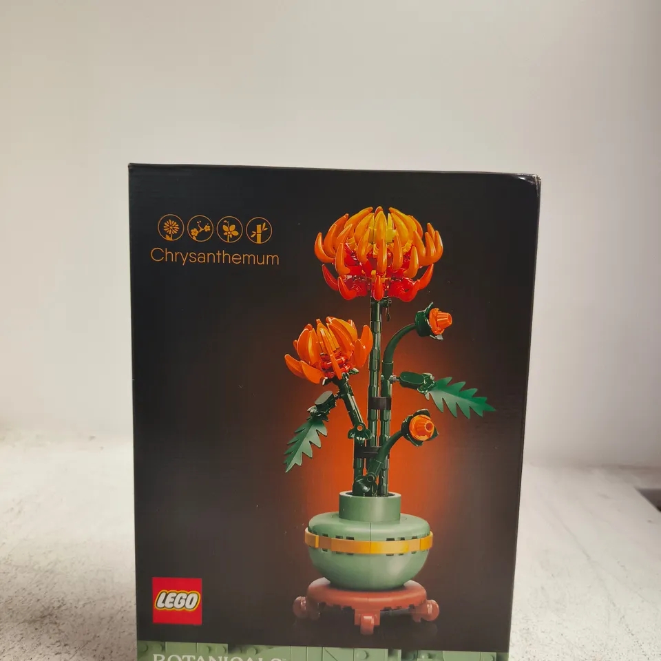 LEGO BOTANICALS CHRYSANTHEMUM SET 10368 – 278 PIECES, BOXED (18+)