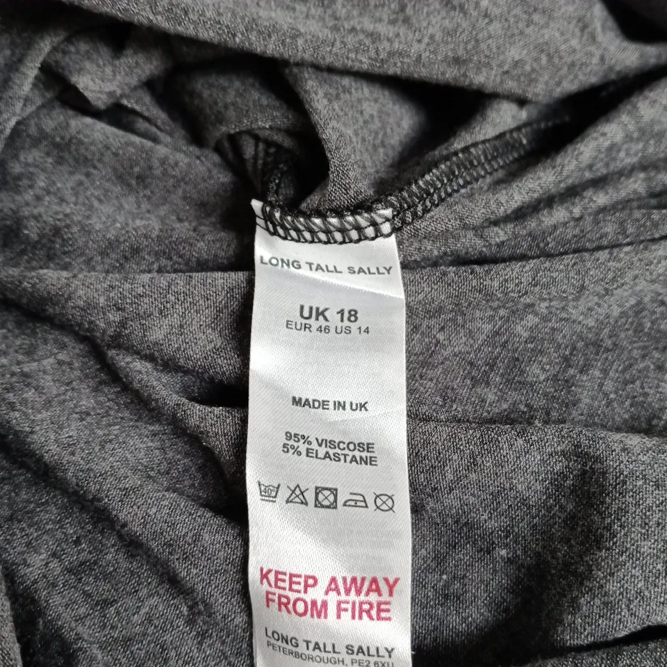 LONG TALL SALLY LEOPARD PRINT SKIRT – UK 18, 95% VISCOSE 5% ELASTANE