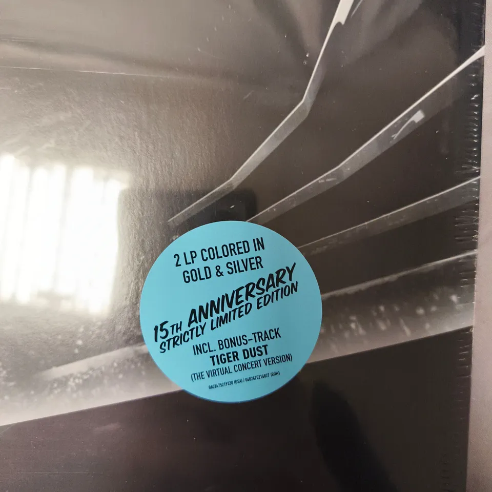 SEALED YELLO - TOUCH 15TH ANNIVERSARY LIMITED EDITION DOUBLE LP (GOLD AND SILVER COLOURED)