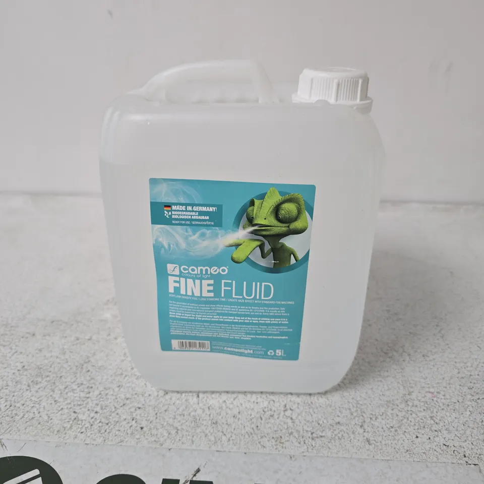 CAMEO FINE FLUID – 5L BIODEGRADABLE LIQUID