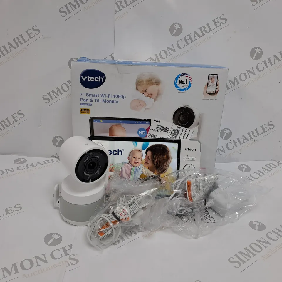 BOXED VTECH SMART WI-FI PAN & TILT MONITOR 7-INCH 1080P RM7767HD