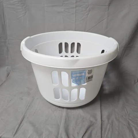 WHAM ROUND LAUNDRY BASKET – ICE WHITE