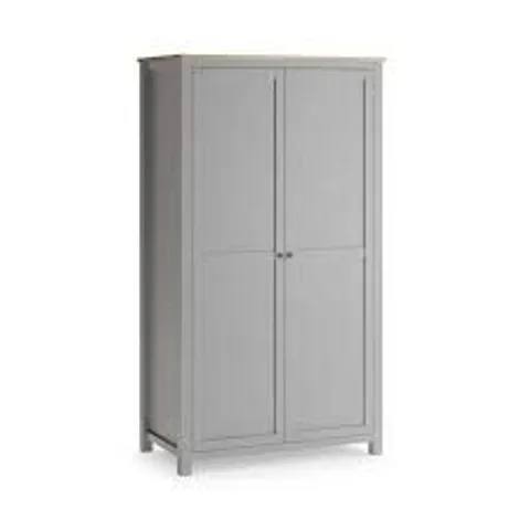 BOXED OLNEY DOUBLE WARDROBE - STONE (2 BOXES)