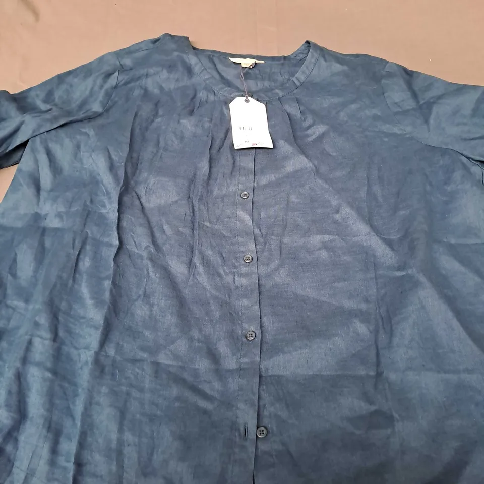 SEASALT CORNWALL WILD FENNEL TOP IN LIGHT SQUID - UK 20