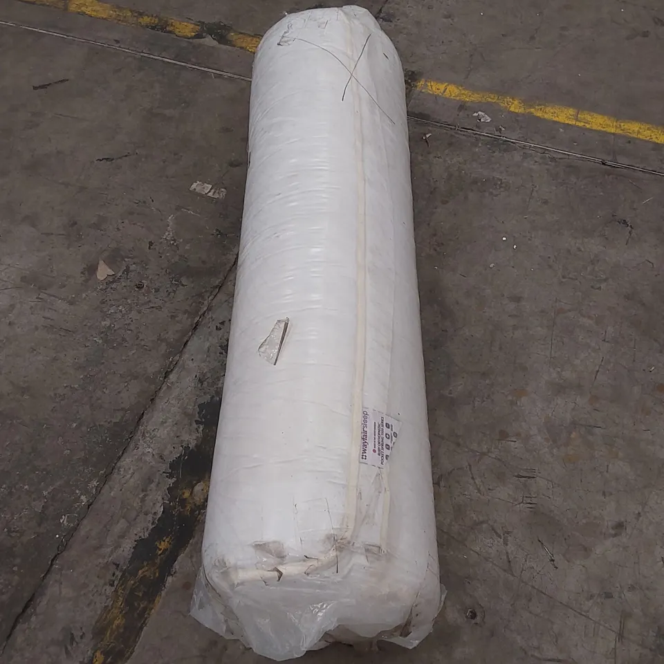 QUALITY BAGGED AND ROLLED 4'6" RUBY ORTHOPAEDIC POCKET SPRUNG 1500 SERIES MATTRESS