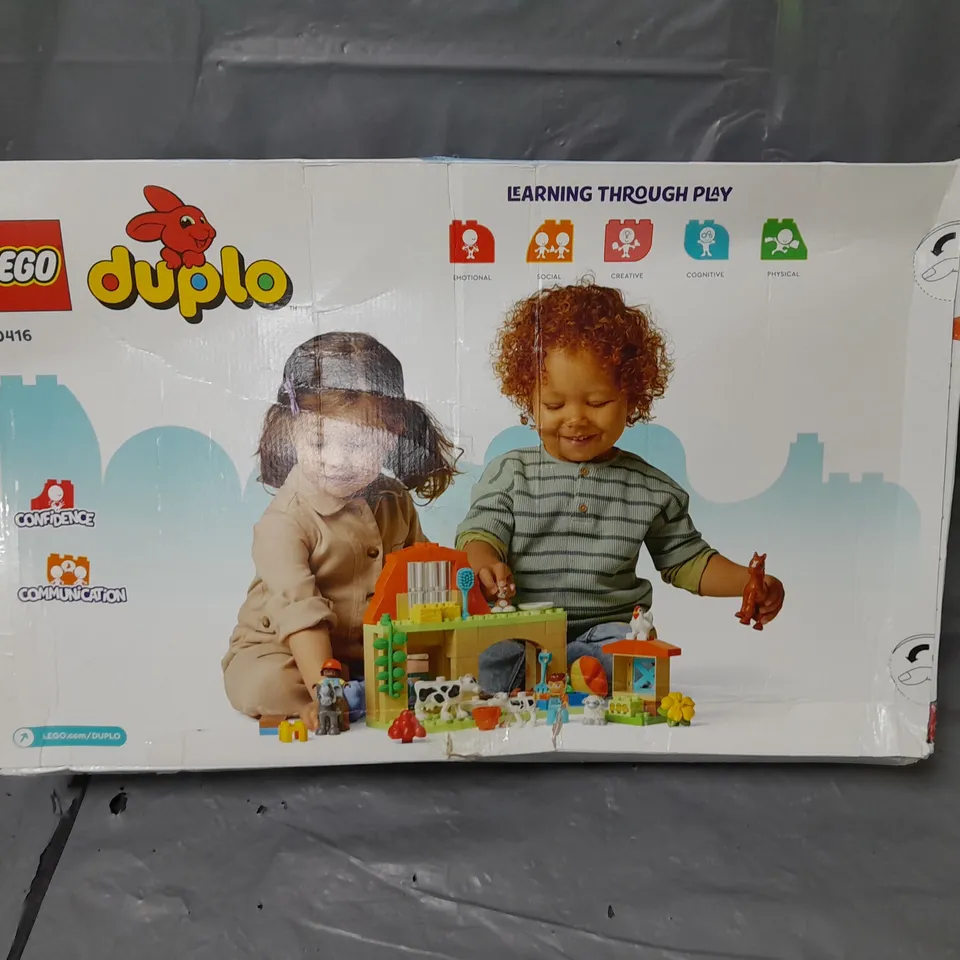 BOXED LEGO DUPLO CARING FOR ANIMALS GAME - 10416