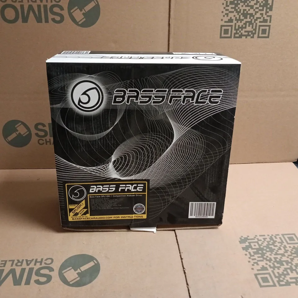 BASS FACE SPL10M.1 COMPETITION MIDBASS DRIVER 80HM BOXED
