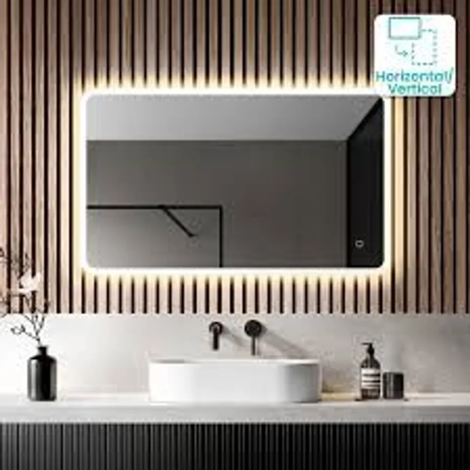 BOXED JOLIE ILLUMINATED LED MIRROR 600X1000MM 51 REVIEWS SKU: 73482