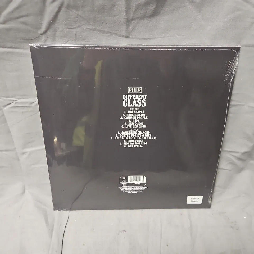 SEALED PULP - DIFFERENT CLASS LP (VINYL)