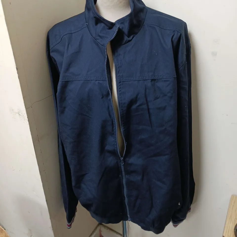 ATLAS FOR MEN ZIO THROUGH JACKET BLUE SIZE XL