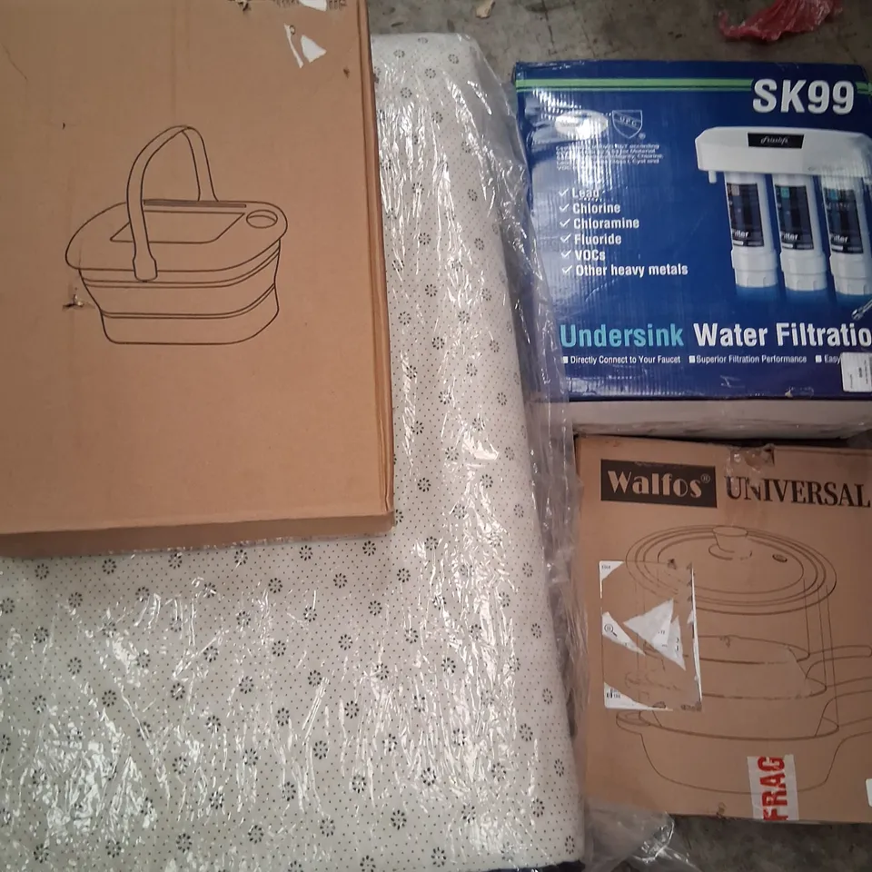 PALLET CONSISTING OF A LARGE QUANTITY OF ASSORTED HOUSEHOLD AND ELECTRICAL PRODUCTS AND ACCESSORIES TO INCLUDE;