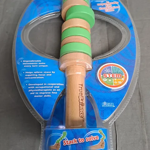 TRUE BALANCE WOODEN HANDHELD BALANCER