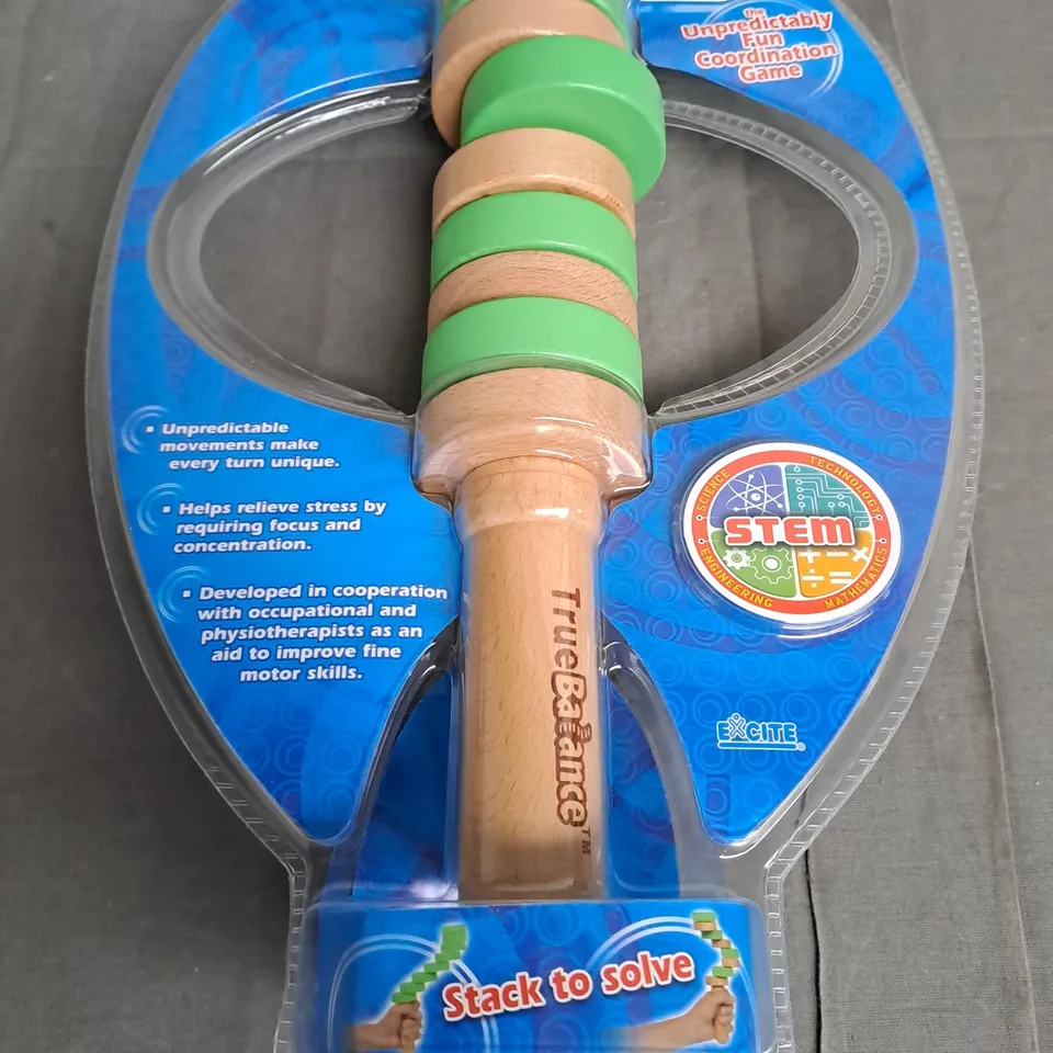 TRUE BALANCE WOODEN HANDHELD BALANCER