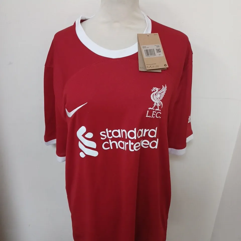LIVERPOOL FC HOME SHIRT WITH DARWIN 9 SIZE XXL