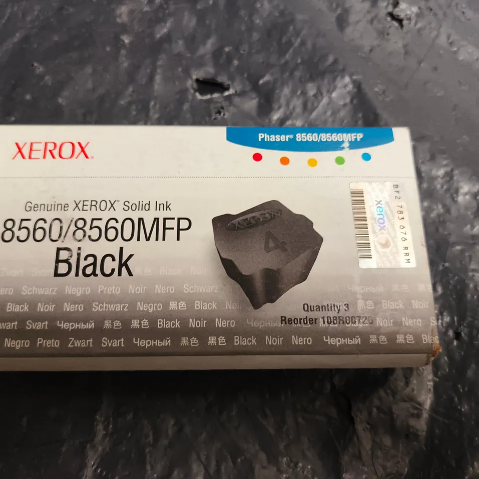 XEROX PHASER 8560/8560MFP BLACK SOLID INK (3-PACK)