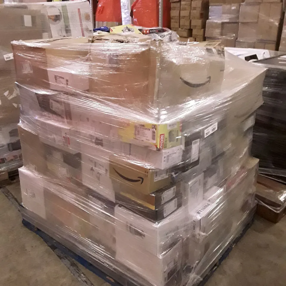 PALLET OF APPROXIMATELY 100 ASSORTED HOUSEHOLD & ELECTRICAL ITEMS INCLUDING