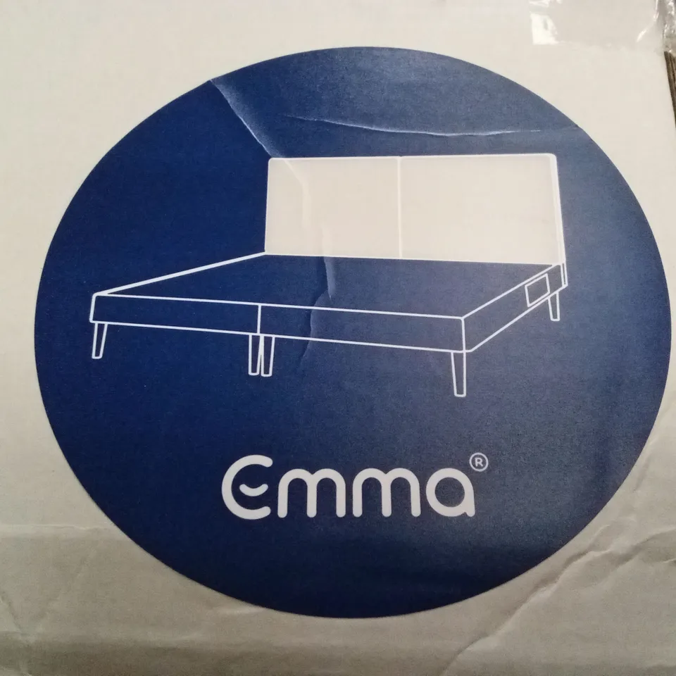 BRAND NEW BOXED EMMA BOX BED WITH HEADBOARD -150 x 200CM KING SIZE (3 BOXES)