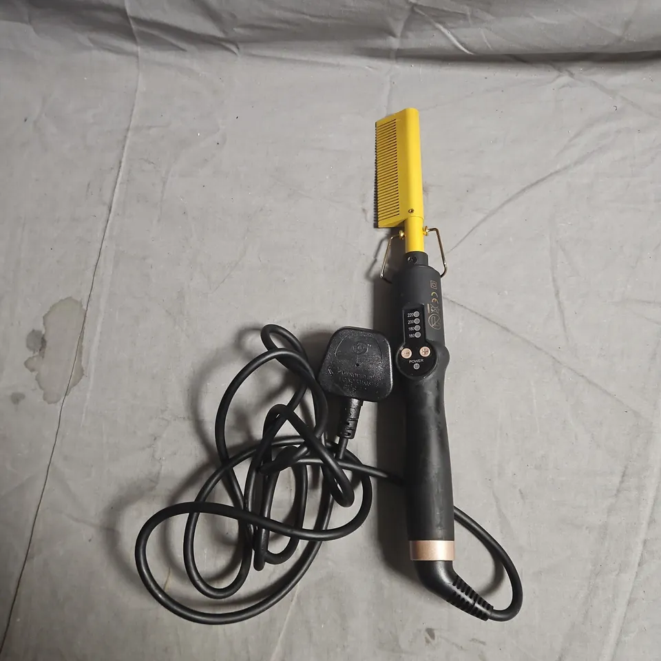 TEN-TATENT HAIR STRAIGHTENING COMB