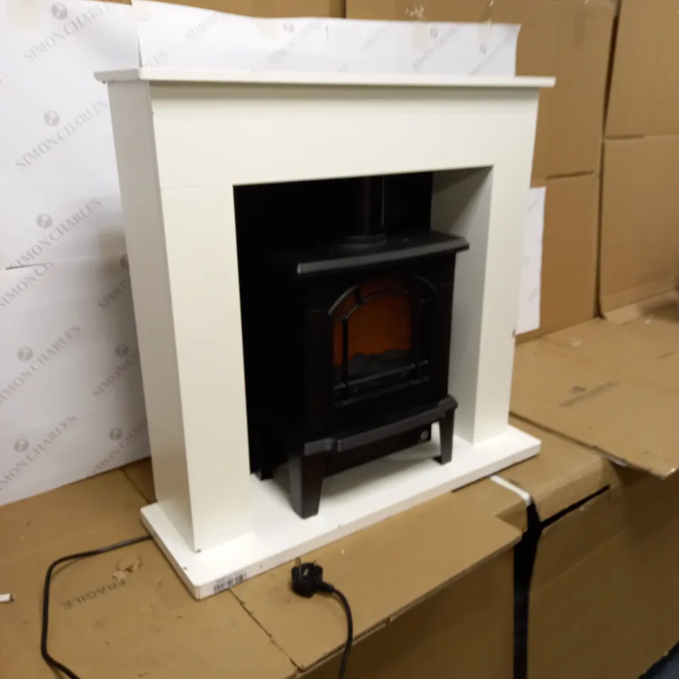 WARMLITE WL45037W EALING ELECTRIC FIREPLACE SUITE