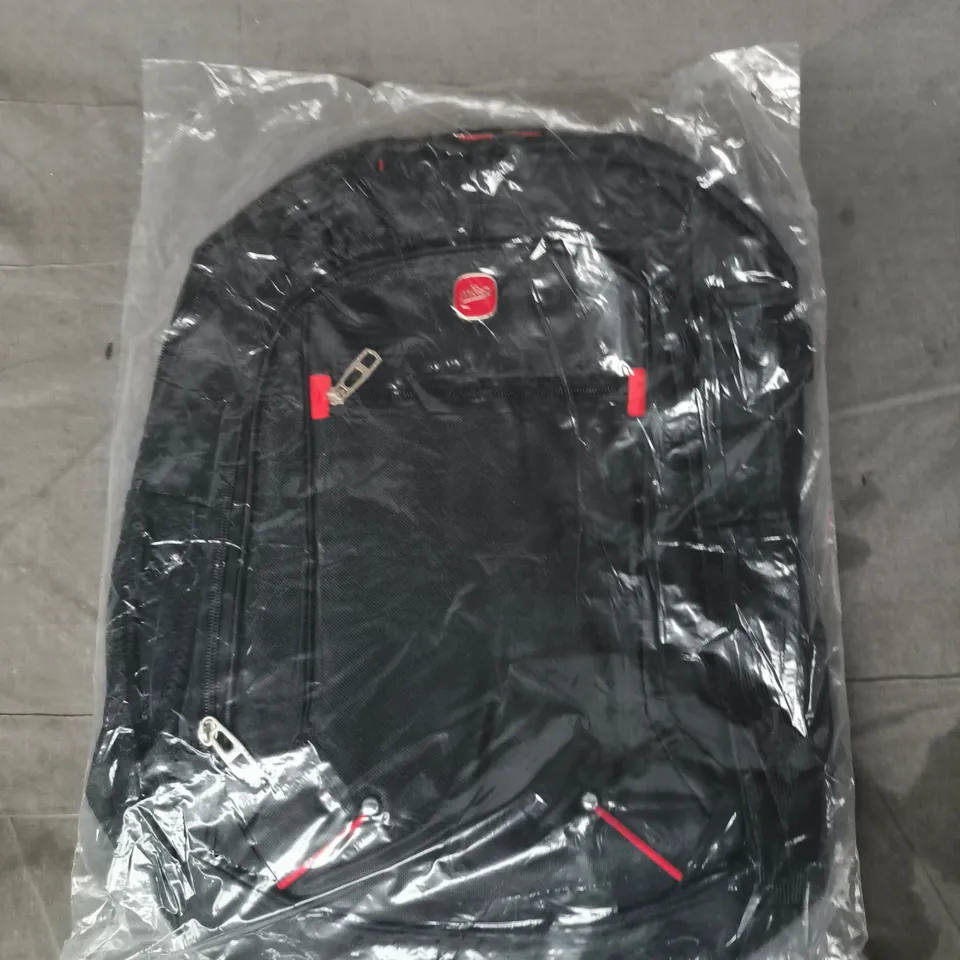 BAGGED UNBRANDED BACKPACK IN BLACK