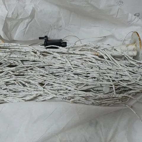 SANTA'S BEST 7FT PRE-LIT INDOOR/OUTDOOR WILLOW TREE