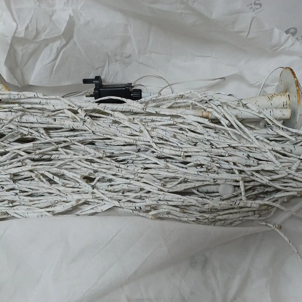 SANTA'S BEST 7FT PRE-LIT INDOOR/OUTDOOR WILLOW TREE