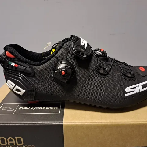 BOXED SIDI SCARPE WIRE 2 NATT CARBON MATT BLACK SHOES - EUR 41