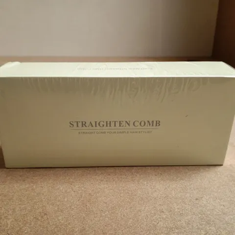 SEALED STRAIGHTEN COMB HAIR STYLING DEVICE – BOXED 