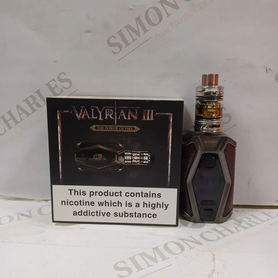 BOXED UWELL VALYRAN III VAPE 