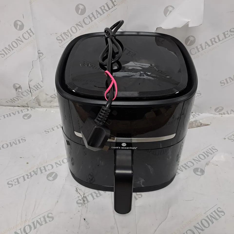 COOK'S ESSENTIALS 4L AIR FRYER BLACK