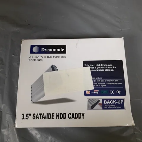 APPROXIMATELY 15 BOXED DYNAMODE 3.5" SATA/IDE HDD CADDIES 