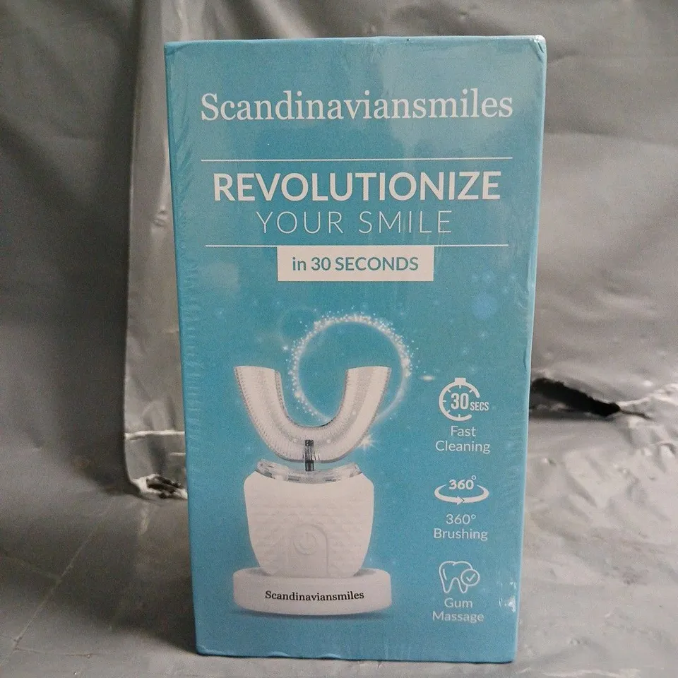 SEALED SCANDINAVIANSMILES AUTOMATIC WHITENING TOOTHBRUSH