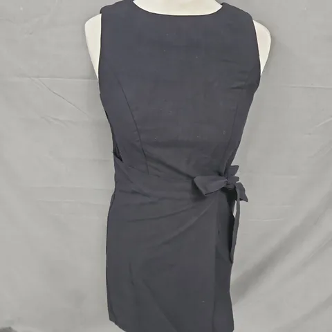 NOBODY'S CHILD LOTTE MINI DRESS IN BLACK SIZE 4