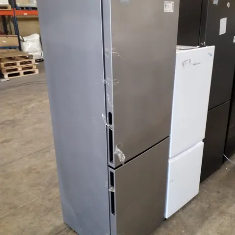 HOOVER FREESTANDING FRIDGE FREEZER SILVER - UNPROCESSED RAW RETURN