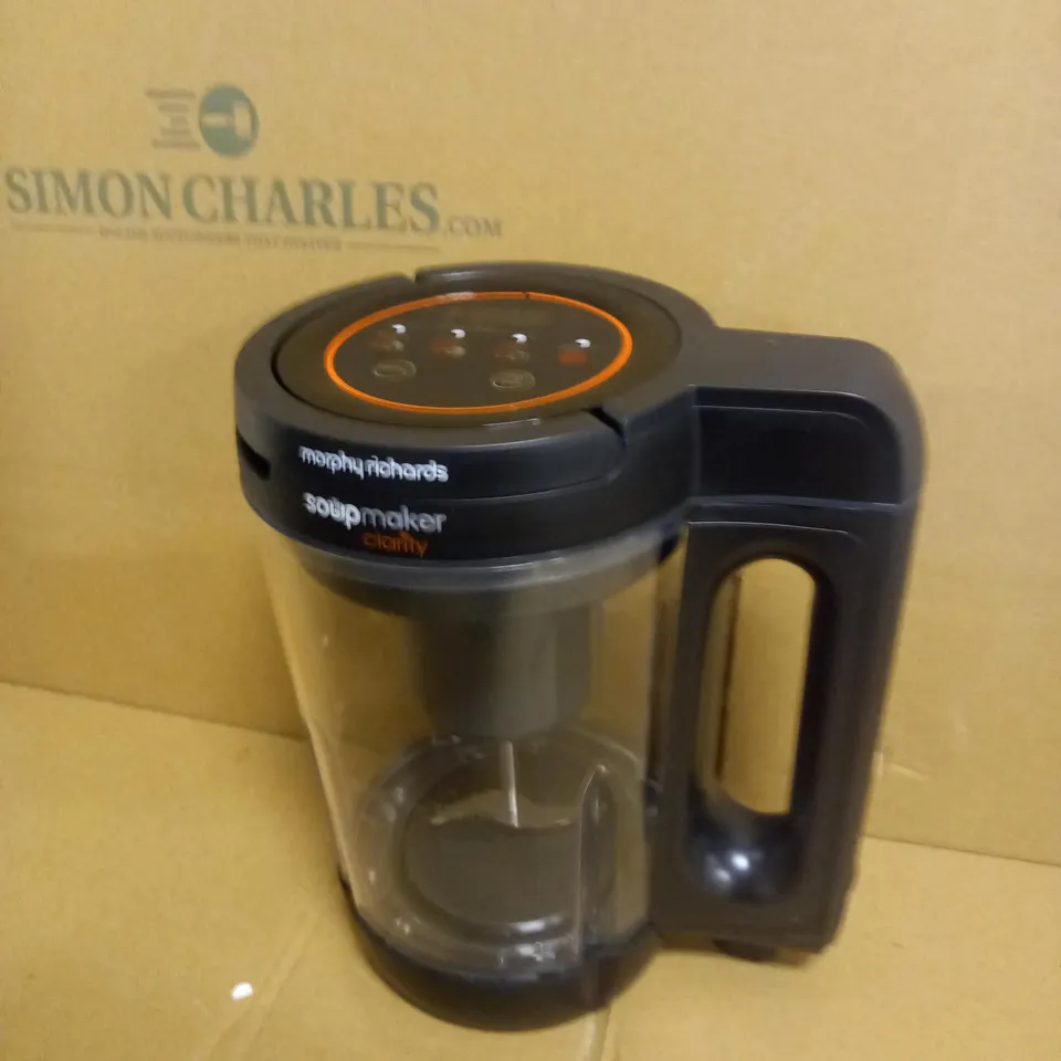 MORPHY RICHARDS CLARITY SOUP MAKER