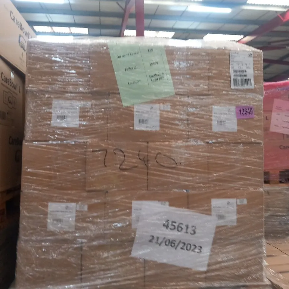 PALLET OF APPROXIMATELY 75 BOXES OF 10 BRAND NEW MJZ004 VOMIT/URINE SPILL PACKS (APPROXIMATELY 750 IN TOTAL)
