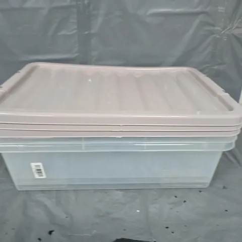 SET OF 3 STORAGE TUBS - COLLECTION ONLY