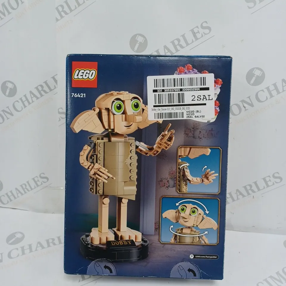 BOXED LEGO HARRY POTTER DOBBY THE HOUSE ELF 76421 RRP £24.99
