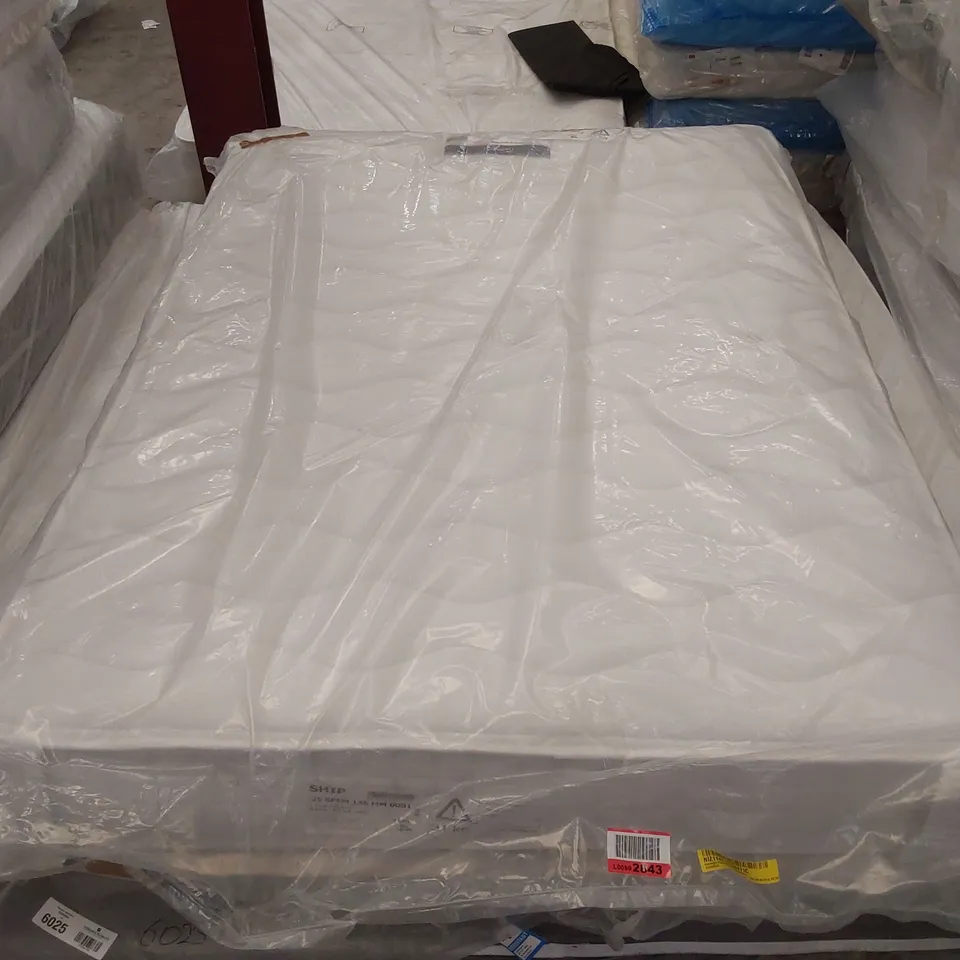 QUALITY BAGGED SILENTNIGHT MEMORY POCKET 1000, 4'6" DOUBLE SIZED MATTRESS