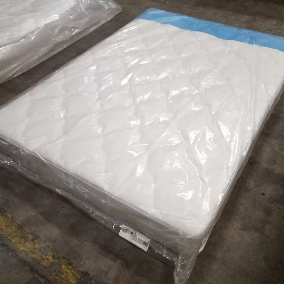QUALITY BAGGED DOUBLE 135CM AIRSPRUNG LUXURY QUILTED MEDIUM MATTRESS RRP £229