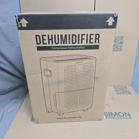 DEHUMIDIFIER – BOXED, MODEL D025R2A-30L (COMPRESSOR DEHUMIDIFIER)